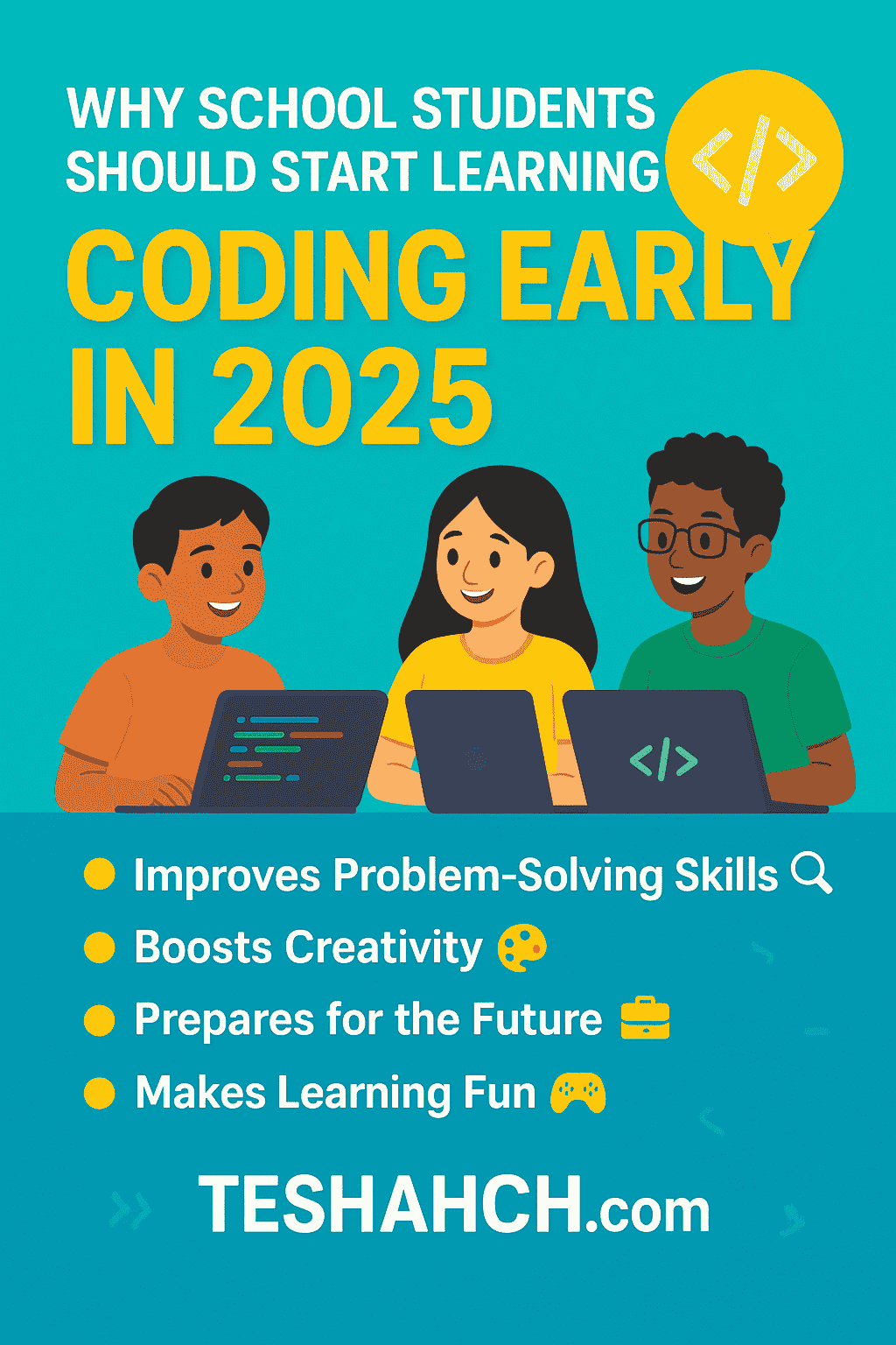 Why School Students Should Start Learning Coding Early in 2025