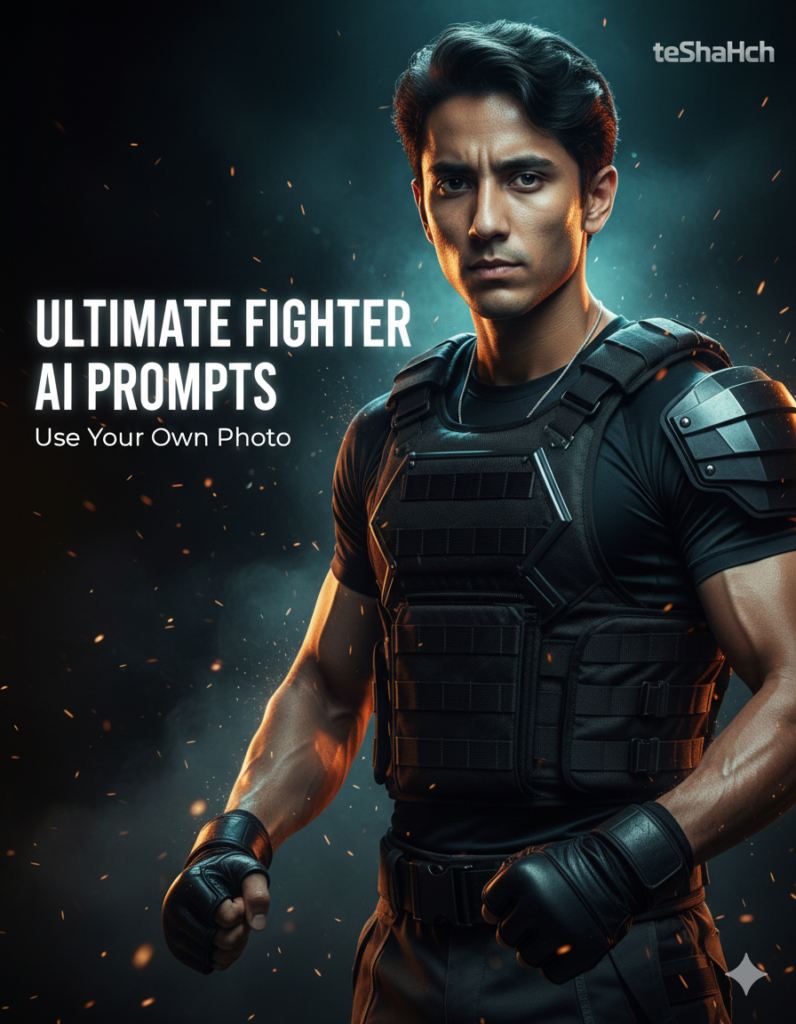 Turn Your Photo into a Fighter | Ultimate Fighter AI Image Prompts Using Your Own Photo