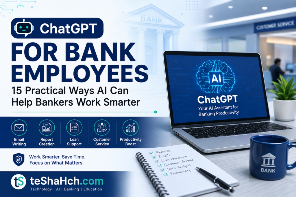 ChatGPT for Bank Employees: 15 Practical Ways Banking Professionals Can Use AI