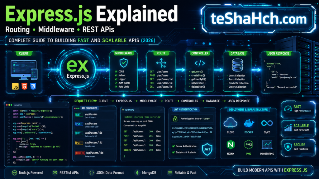 Express.js Explained for Beginners: Complete Guide to Building Fast and Scalable APIs