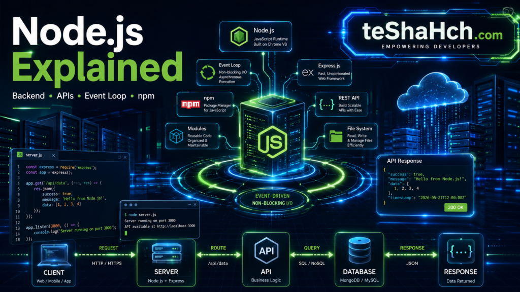 Node.js Explained for Beginners: Complete Guide to Server-Side JavaScript