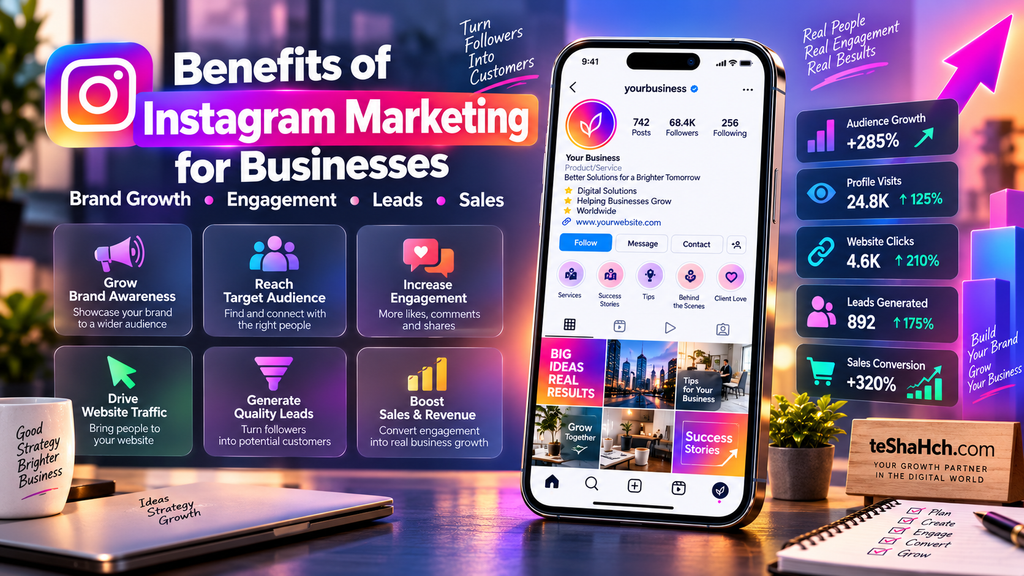 Benefits of Instagram Marketing for Businesses: Complete Guide to Brand Growth, Leads & Sales