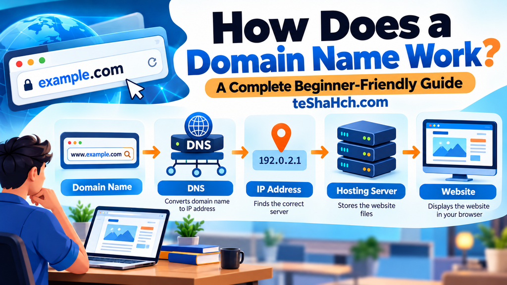 How Does a Domain Name Work? A Complete Beginner-Friendly Guide